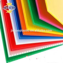 JINBAO colorful 3mm 5mm pp corrugated cupboard plastic sheets